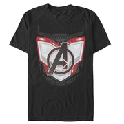 Men's Marvel Avengers: Endgame Logo Quantum Suit  Adult T-Shirt