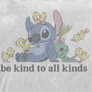 Men's Lilo & Stitch Be Kind to All Kinds  Adult Long Sleeve Shirt