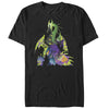 Men's Sleeping Beauty Maleficent Dragon  Adult T-Shirt