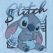 Men's Lilo & Stitch Distressed Poster Stitch  Adult T-Shirt