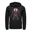 Men's Star Wars Darth Vader Helmet Markings  Adult Pull Over Hoodie