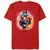 Men's Marvel Doctor Strange in the Multiverse of Madness Powerful Heroes  Adult T-Shirt