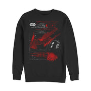 Men's Star Wars The Last Jedi TIE Silencer  Adult Sweatshirt