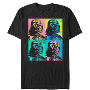 Men's Star Wars Artistic Darth Vader Square  Adult T-Shirt