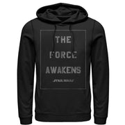 Men's Star Wars The Force Awakens Box  Adult Pull Over Hoodie