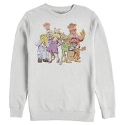 Men's The Muppets Group Shot  Adult Sweatshirt