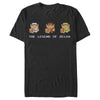 Men's Nintendo Zelda 8-Bit Link Side by Side  Adult T-Shirt