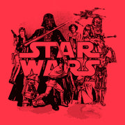 Men's Star Wars Retro Favorites Collage  Adult T-Shirt