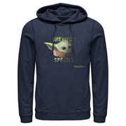 Men's Star Wars: The Mandalorian The Child Unknown Species  Adult Pull Over Hoodie