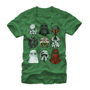 Men's Star Wars Character Helmets  Adult T-Shirt