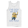 Men's Despicable Me Minion Eye on You  Adult Tank Top