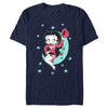 Men's Betty Boop Moon and Stars Betty  Adult T-Shirt