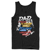 Men's Marvel X-Men Dad You are Fearless, Intelligent, and a Visionary  Adult Tank Top