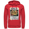 Men's Jurassic Park T. Rex Missing Pet  Adult Pull Over Hoodie