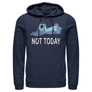 Men's Lilo & Stitch Not Today  Adult Pull Over Hoodie