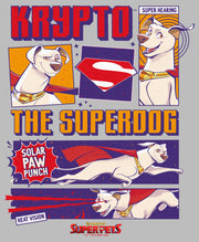 Men's DC League of Super-Pets Krypto the Superdog  Adult T-Shirt