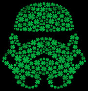 Men's Star Wars St. Patrick's Day Shamrock Stormtrooper  Adult Pull Over Hoodie