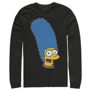 Men's The Simpsons Marge  Adult Long Sleeve Shirt