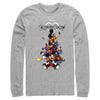 Men's Kingdom Hearts Coded Box Art  Adult Long Sleeve Shirt