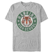 Men's Stranger Things Hawkins High School Tiger Mascot  Adult T-Shirt