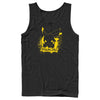 Men's Pokemon Pikachu Mural  Adult Tank Top