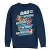 Men's Nintendo Father's Day Mario Dad Qualities  Adult Sweatshirt