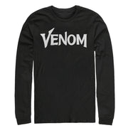 Men's Marvel Venom Film Bold Logo  Adult Long Sleeve Shirt