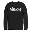 Men's Marvel Venom Film Bold Logo  Adult Long Sleeve Shirt