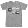 Men's Lost Gods Cassette Tape Parade  Adult T-Shirt