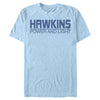 Men's Stranger Things Hawkins Power and Light Logo  Adult T-Shirt