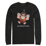 Men's Ralph Breaks the Internet Current Mood  Adult Long Sleeve Shirt