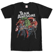 Men's Marvel Avengers Team Awesome  Adult T-Shirt