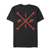 Men's Fast & Furious FF Lightning Logo  Adult T-Shirt