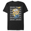 Men's Despicable Me Minions Banana Repeat  Adult T-Shirt