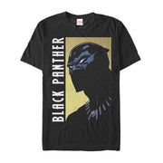 Men's Marvel Black Panther Fierce Expression  Adult T-Shirt