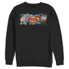 Men's Superman Logo Ripped Paper  Adult Sweatshirt