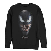 Men's Marvel Venom Film All Smiles  Adult Sweatshirt