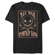 Men's The Nightmare Before Christmas All Hail the Pumpkin King  Adult T-Shirt