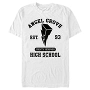 Men's Power Rangers Angel Grove High School  Adult T-Shirt