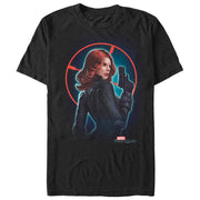 Men's Marvel Puzzle Quest Widow  Adult T-Shirt