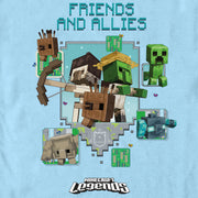 Men's Minecraft Legends Friends and Allies  Adult T-Shirt