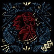 Men's Marvel: Ms. Marvel Kamala Khan Doodles  Adult T-Shirt