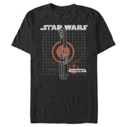 Men's Star Wars: The Rise of Skywalker Kyber Crystal  Adult T-Shirt