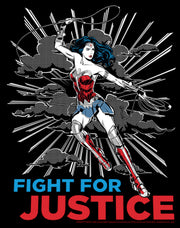 Men's Wonder Woman 1984 Justice Fighter  Adult T-Shirt