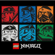 Men's LEGO: Ninjago Character Portraits  Adult T-Shirt