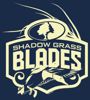 Men's Mossy Oak Shadow Grass Blades Logo  Adult T-Shirt