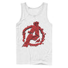 Men's Marvel Avengers: Endgame Shatter Logo  Adult Tank Top