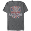 Men's Lost Gods London Union Jack Lion  Adult T-Shirt