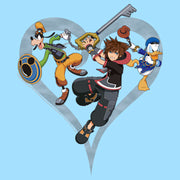 Men's Kingdom Hearts 3 Ready to Fight  Adult T-Shirt