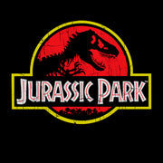 Men's Jurassic Park T Rex Logo  Adult T-Shirt